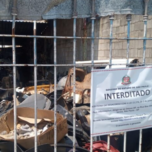 Desmanches irregulares em Paraguaçu Paulista são alvo de fiscalização do Detran-SP