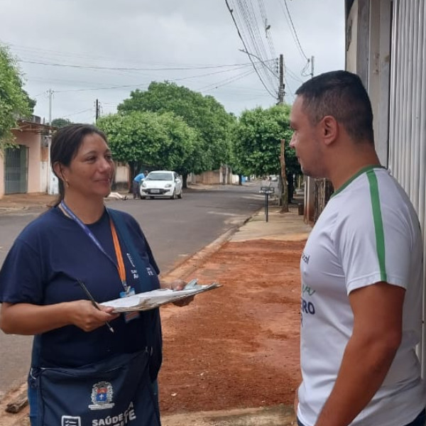 Equipes de saúde vistoriam cerca de 950 imóveis visando o combate ao mosquito da dengue