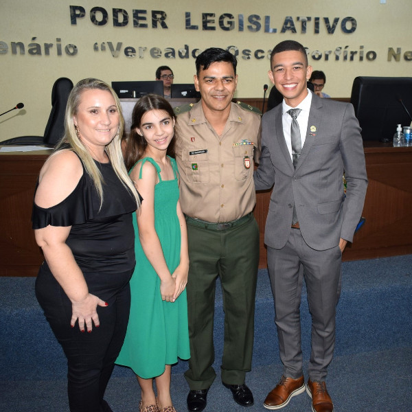 Câmara parabeniza subtenente Dorneles pelo 1º Lugar alcançado pelo TG entre os quartéis do Estado