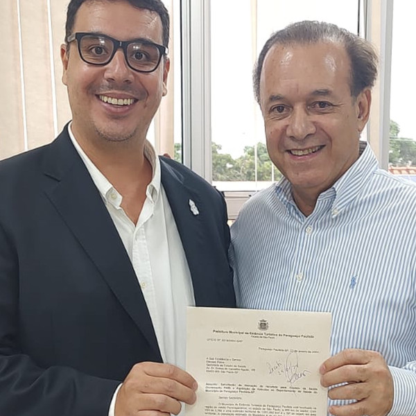 Paraguaçu recebe a visita do secretário de Saúde do Estado de São Paulo 