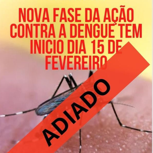 Por causa da chuva, Prefeitura de Paraguaçu Paulista adia ação contra a dengue