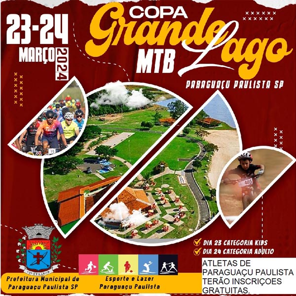 Departamento de Esportes promove Copa Grande Lago de Mountain Bike