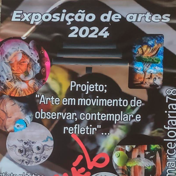 Exposição de Marcelo Faria agita o Departamento de Turismo e Cultura de Paraguaçu