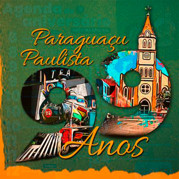Prefeitura Municipal divulga programação para o aniversário de Paraguaçu Paulista