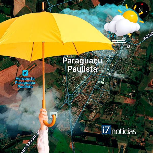 Temperaturas mais amenas marcam a previsão do tempo nesta semana em Paraguaçu Paulista