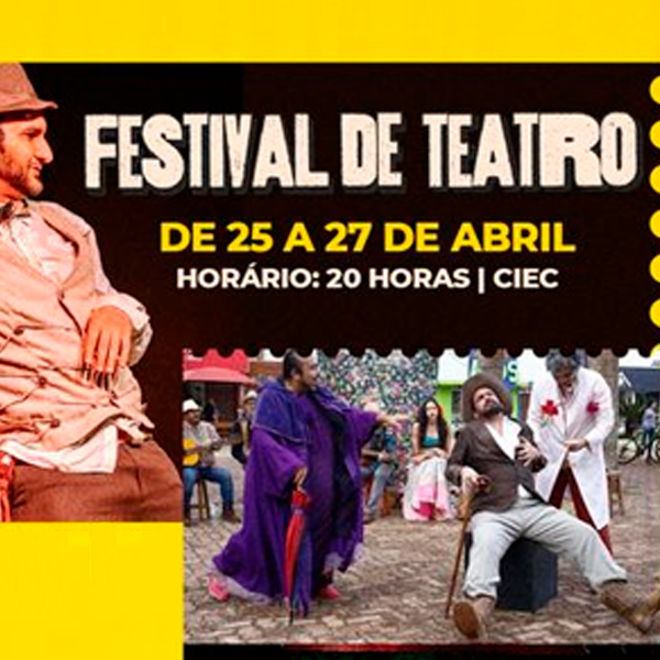 Festival de teatro de Tarumã inicia hoje com grande espetáculo