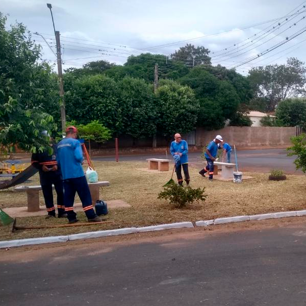 Paraguaçu Paulista intensifica zeladoria em espaços públicos