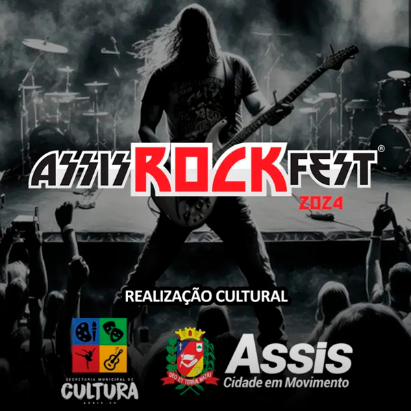 Assis se prepara para a vibração do Rock no final de semana