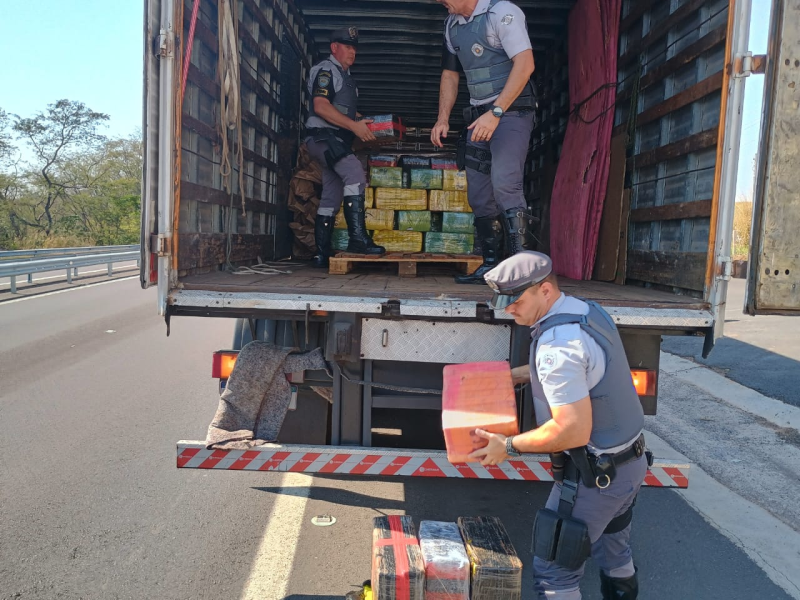 Operação apreende mais de uma tonelada e meia de maconha