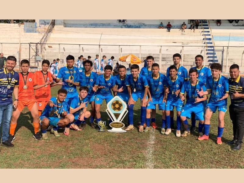 PV 48 de Cruzália brilha no Campeonato Regional de Futebol Menores 2024
