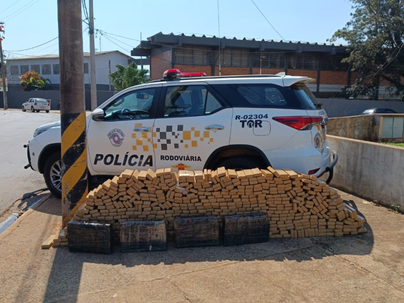 Traficante foge após perseguição iniciada em Santa Cruz do Rio Pardo
