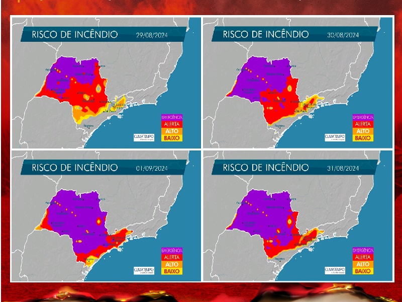 CIVAP alerta municípios para novo período de incêndios: especialistas preveem aumento devido ao Trip