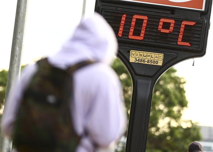 Onda de frio chega ao interior de São Paulo após seis dias de calor intenso