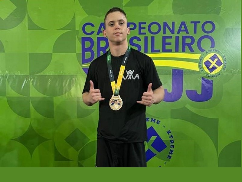 Atleta de Assis vence Campeonato Brasileiro de Jiu Jtsu em Bauru