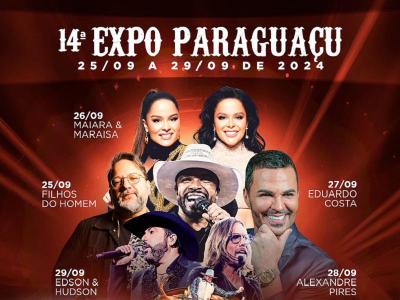 Expo Paraguaçu começa nesta quarta-feira, 25