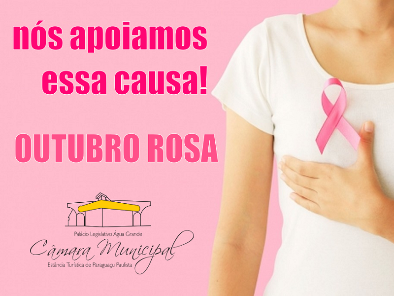 Outubro Rosa: Procuradoria da Mulher alerta sobre a importância da conscientização