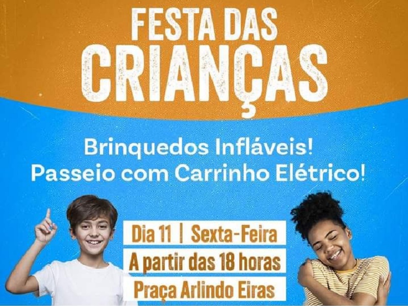 Prefeitura de Lutécia realiza nesta sexta-feira a festa para o Dia das Crianças