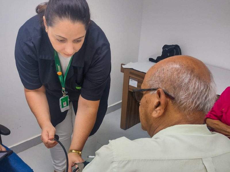 Idosos e diabéticos participam de ações de Medicina Preventiva na Unimed Assis