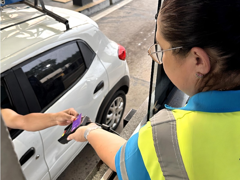 Eixo SP disponibiliza pagamento com cartão nas praças de pedágio