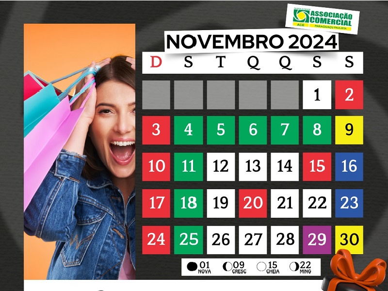 Novembro tem a tem a tão esperada Black Friday em Paraguaçu