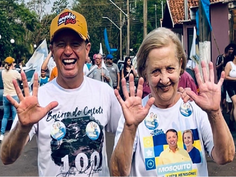 Únicos candidatos, Mosquito e Luiza são eleitos em Cruzália