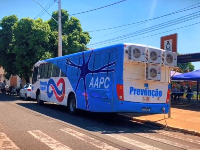 Ônibus de coleta de PSA fará atendimento no dia 7 de novembro em Paraguaçu Paulista