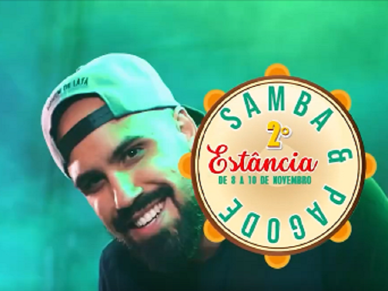 Estância Samba & Pagode agita Paraguaçu Paulista de 8 a 10 de novembro