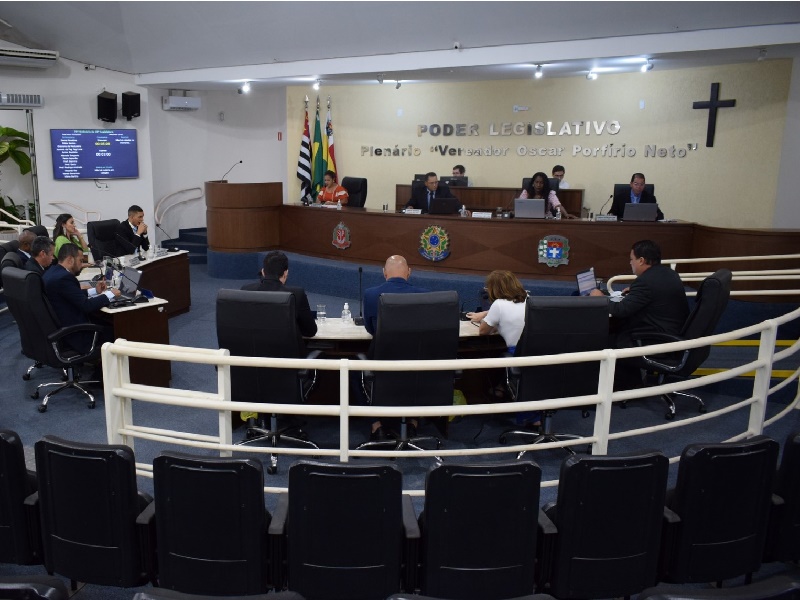 Sessão Ordinária: Vereadores reúnem-se hoje às 19 horas