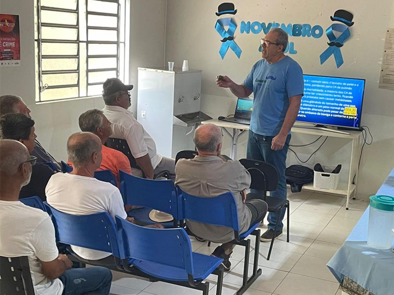 Novembro Azul - Unidade de Saúde de Conceição do Monte Alegre realiza ação de conscientização