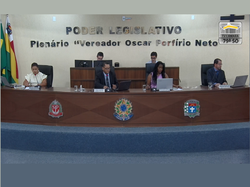 Câmara Municipal realiza penúltima Sessão Ordinária da atual Legislatura