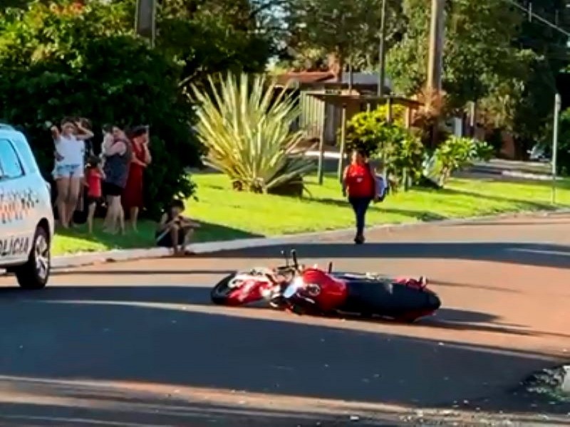 Idosa é atropelada por motociclista em Tarumã e não resiste