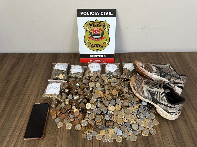 Polícia Civil de Palmital esclarece furto em comércio e recupera itens