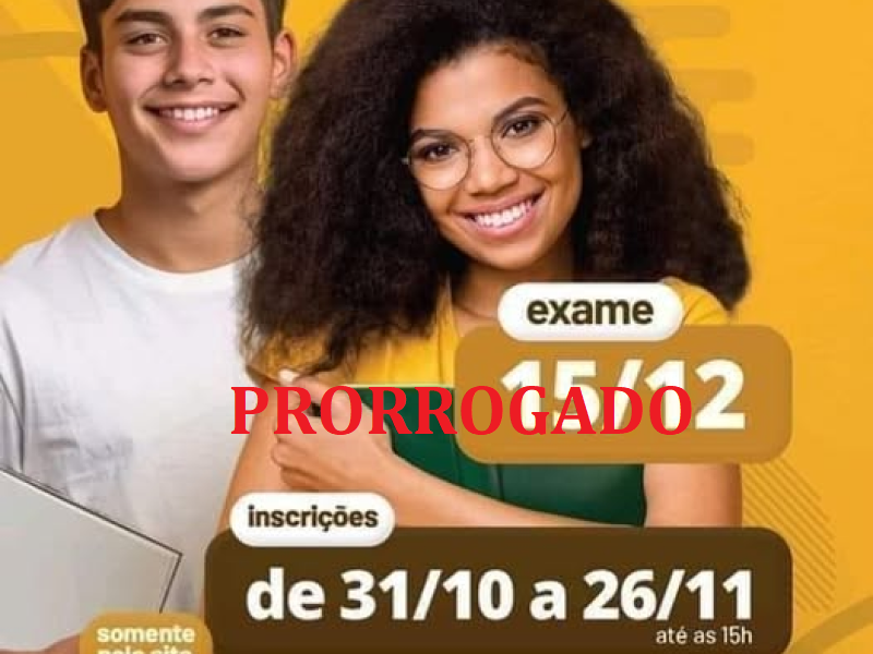 Inscrições para o Vestibulinho da ETEC são prorrogadas até 28 de novembro