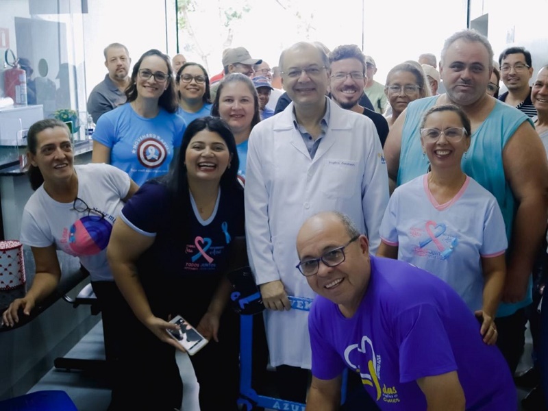 ESF Vila Nova III realiza ação de conscientização sobre a saúde masculina