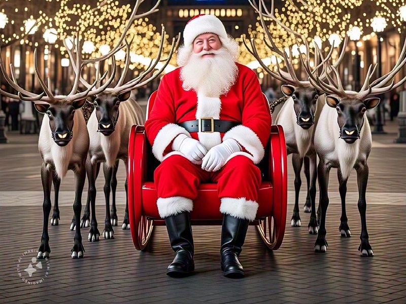Papai Noel chega a Paraguaçu Paulista em grande estilo no dia 10 de dezembro