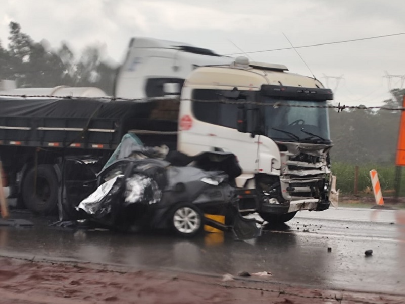 Motorista morre em acidente na Rodovia Miguel Jubran
