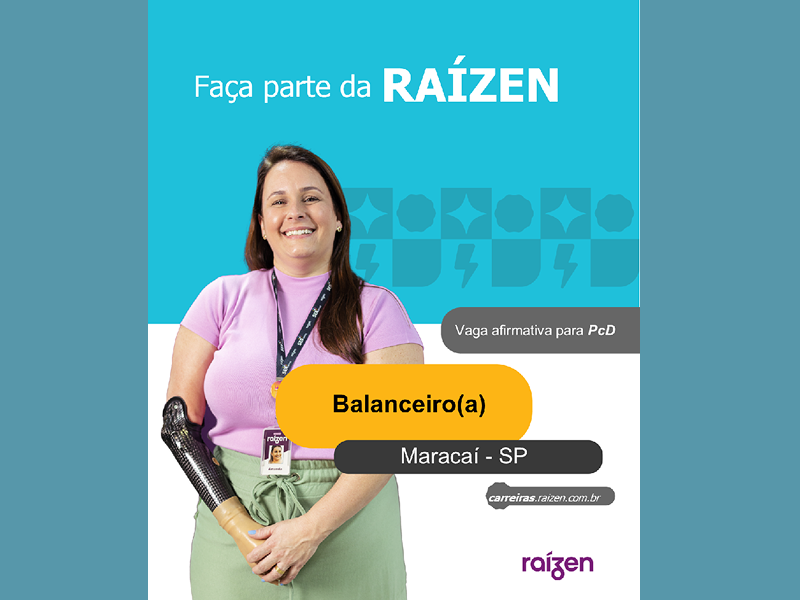 Raízen abre novas vagas afirmativas para PcD em Maracaí