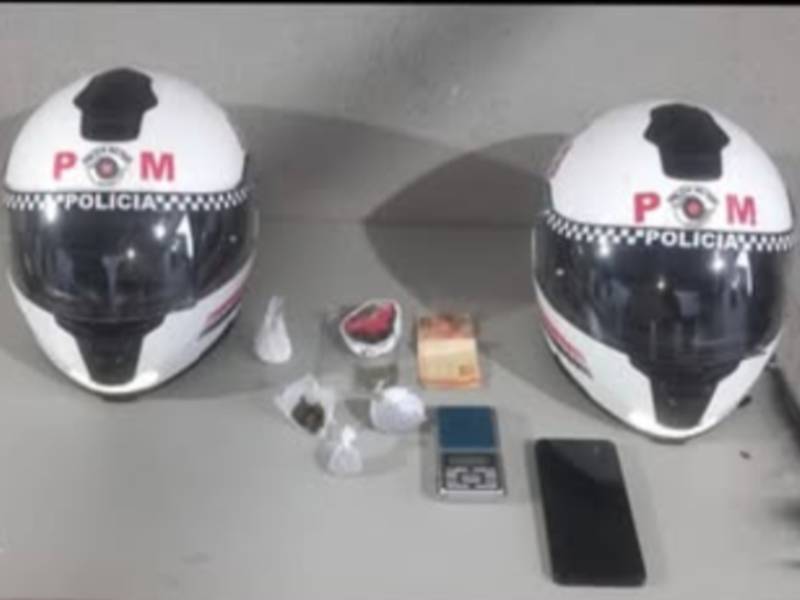 Jovem de 24 anos é preso em flagrante por tráfico de drogas na Barra Funda, em Paraguaçu Paulista