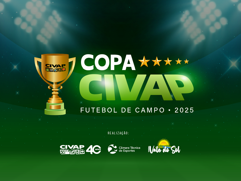 CIVAP realiza Abertura Oficial da Copa de Futebol de Campo nesta segunda-feira (23) em Palmital