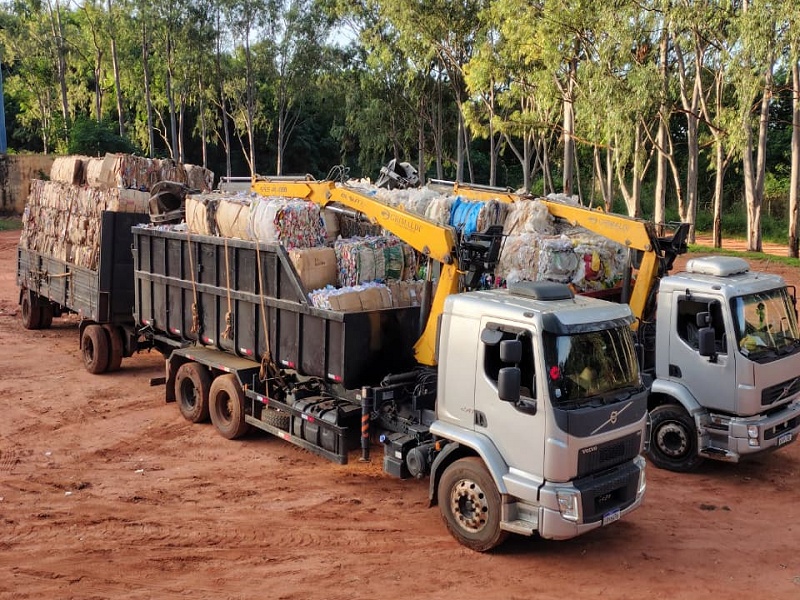 Coleta seletiva ganha força em Paraguaçu com 44t de recicláveis comercializada pela Coopacam