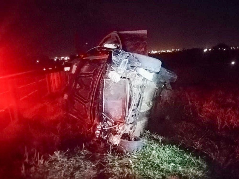 Acidente na SP-284 deixa um morto e uma mulher gravemente ferida