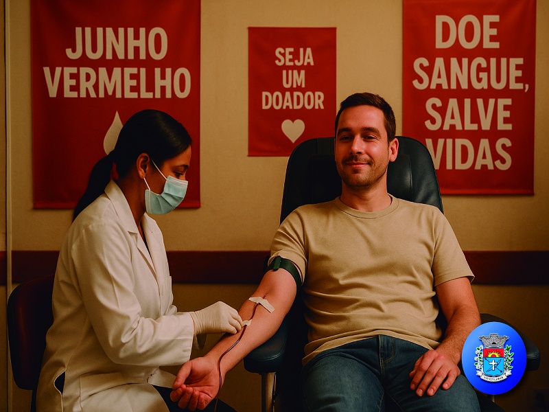 Junho Vermelho: Paraguaçu Paulista incentiva a doação de sangue