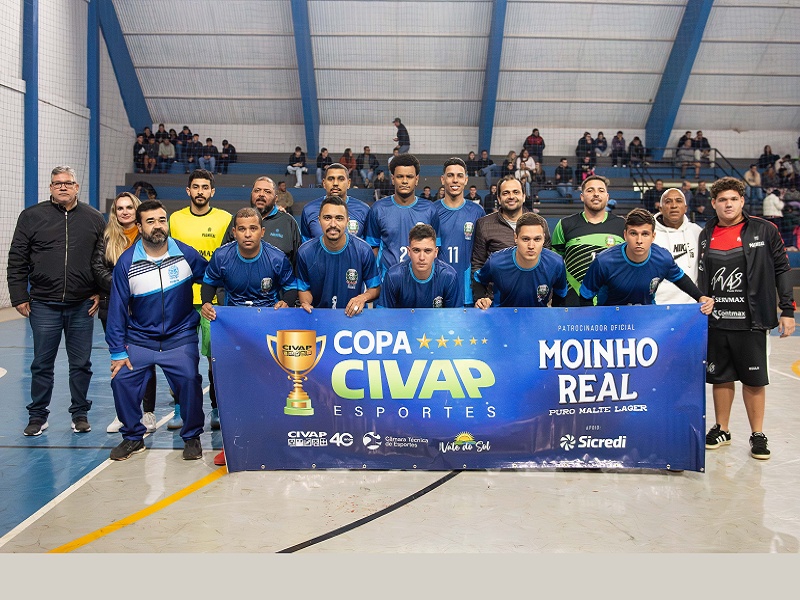 Grandes jogos e muita emoção marcam rodada da Copa CIVAP de Futsal 2025 em Palmital
