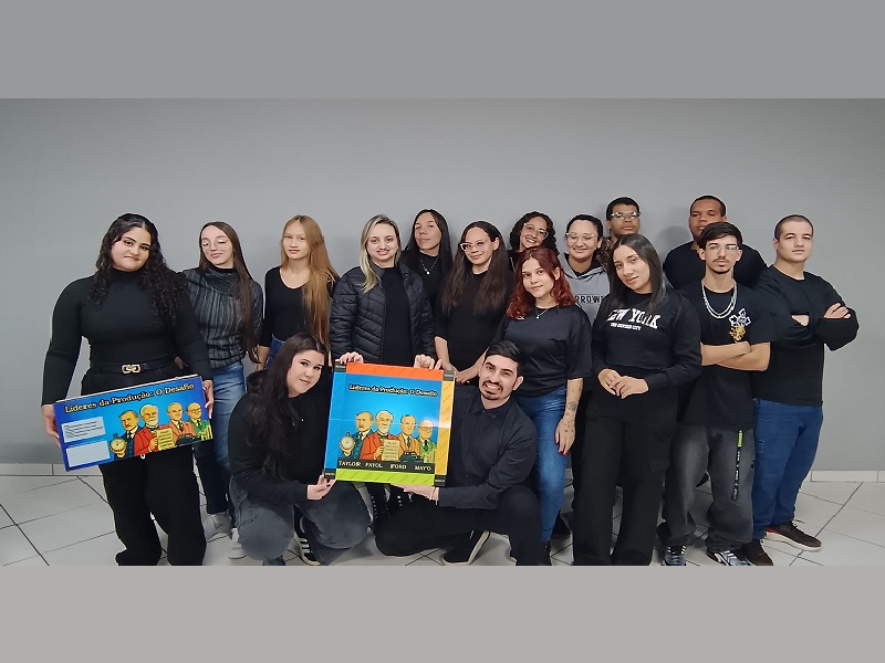 Alunos do curso técnico em Administração da Etec desenvolvem jogo pedagógico
