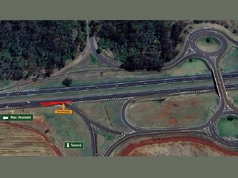 Alça de saída da Raposo Tavares será interditada nesta quinta-feira em Maracaí 
