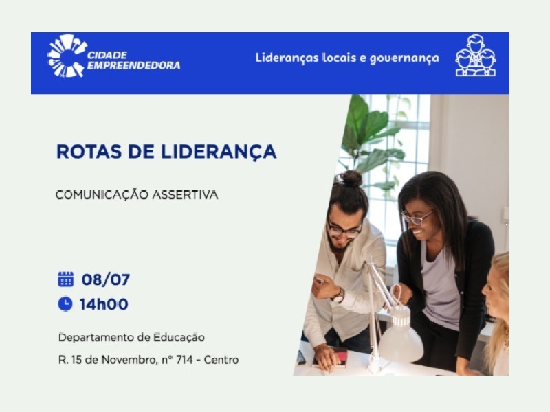 Servidores públicos são convidados para capacitação em comunicação assertiva e liderança