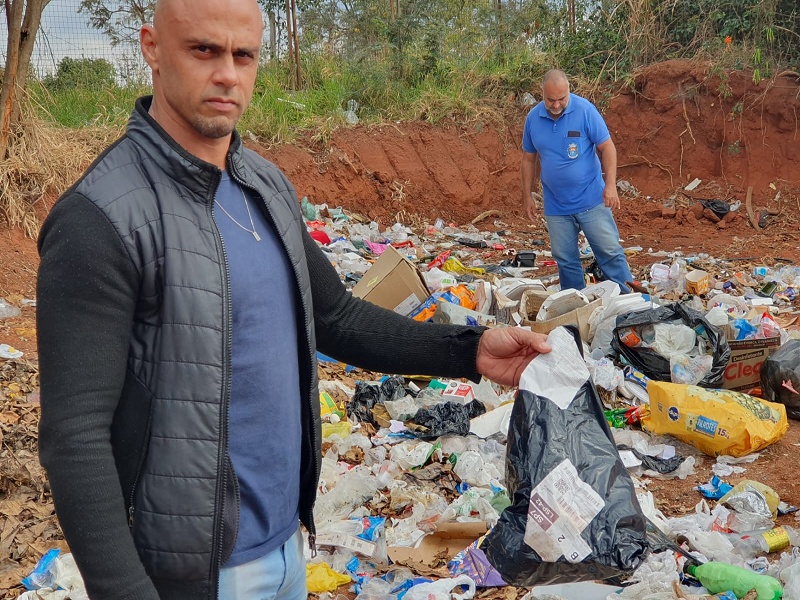 Prefeitura de Paraguaçu intensifica fiscalização e punição contra descarte irregular de lixo