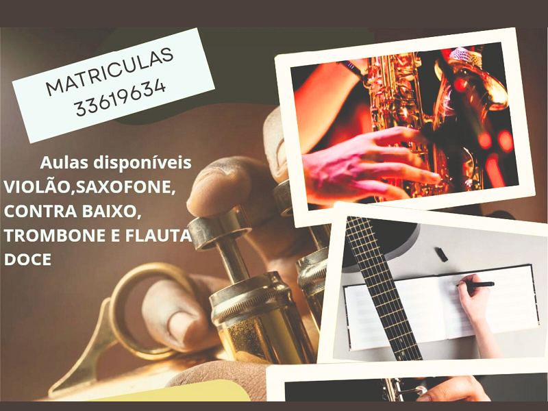 Prefeitura abre matrículas para aulas de música em Paraguaçu Paulista