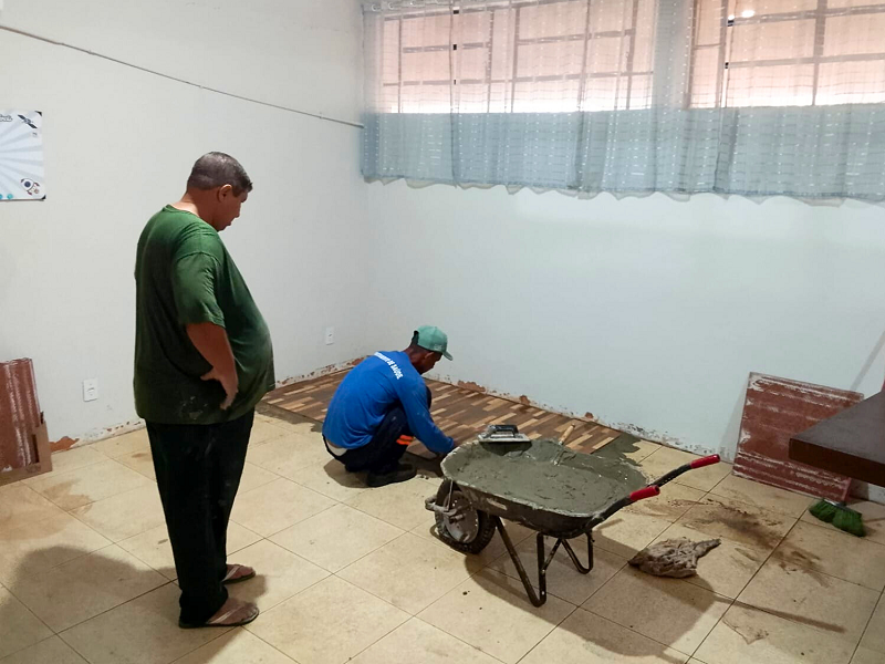 Mais conforto e acessibilidade: Reforma do Ginásio Padilha entra em nova etapa