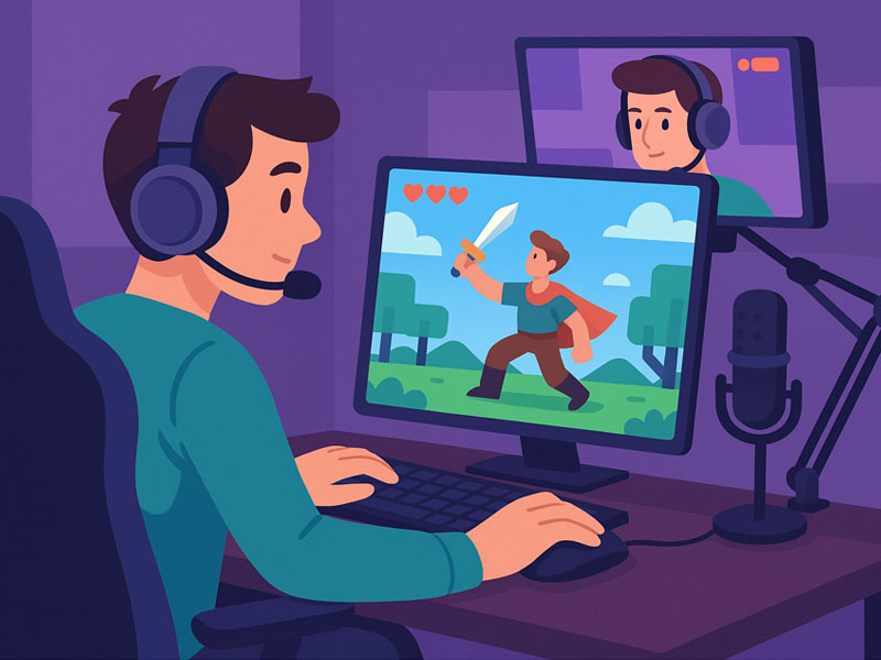 Streaming de jogos: preferências dos jovens e tendências em 2025